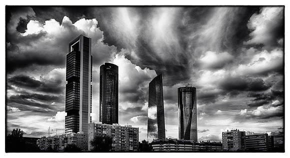 Madrid Skyline
