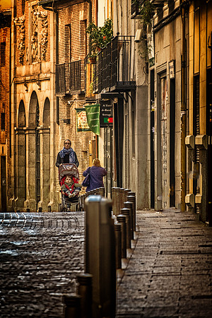 Side Street in Madrid