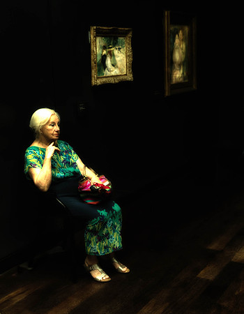 Woman in Green